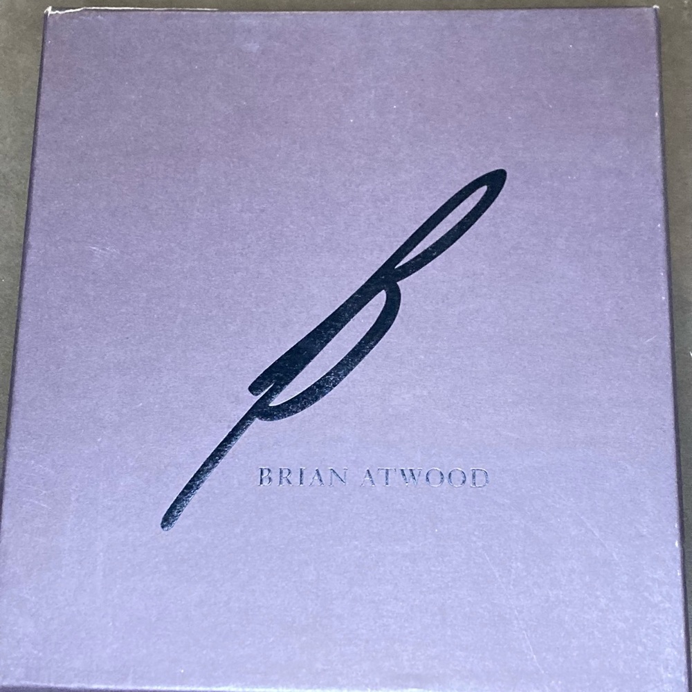Brian Atwood empty shoe box